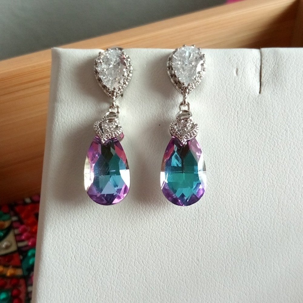 New Sterling Silver Post Earrings